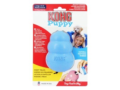 KONG PUPPY LARGE PINK/BLUE
