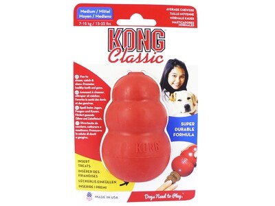 KONG CLASSIC TOY RED - MEDIUM