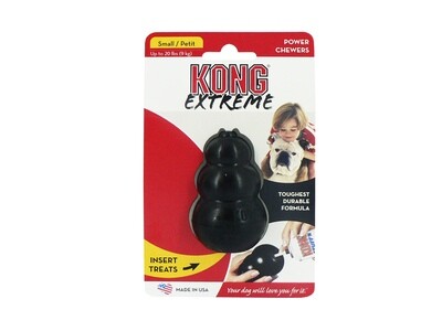 KONG TOY EXTREME BLACK-SMALL