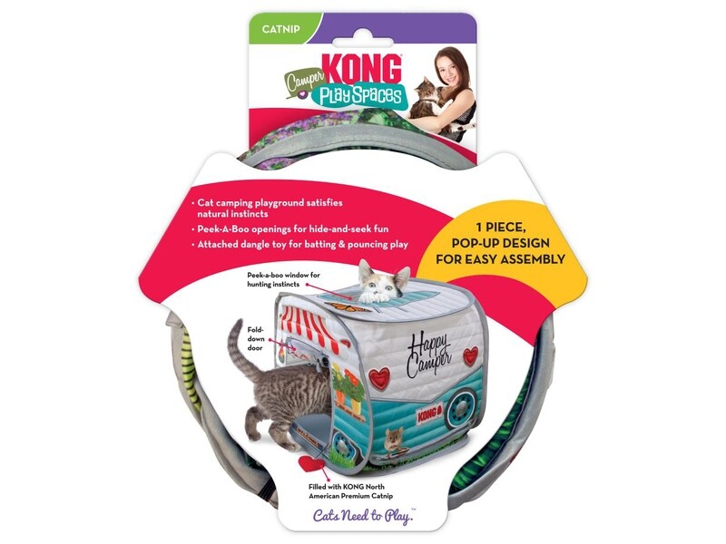 KONG PLAY SPACES CAMPER CAT HIDE