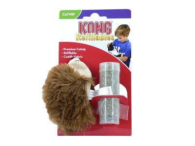 KONG CATNIP HEDGEHOG CAT TOY 16CM