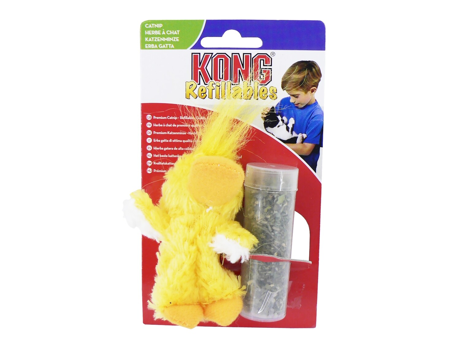 KONG CATNIP DUCKIE CAT TOY