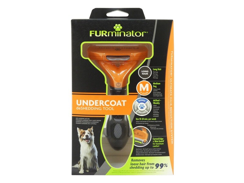 FURMINATOR DOG TOOL LONG HAIR MEDIUM