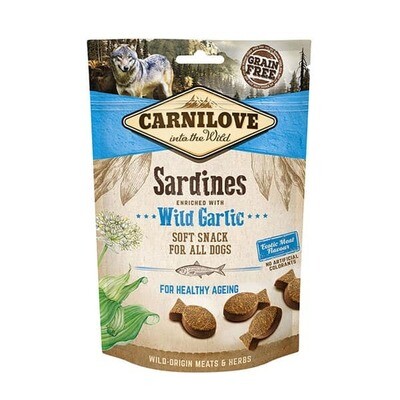 Carnilove Sardines with Wild Garlic dog treats
