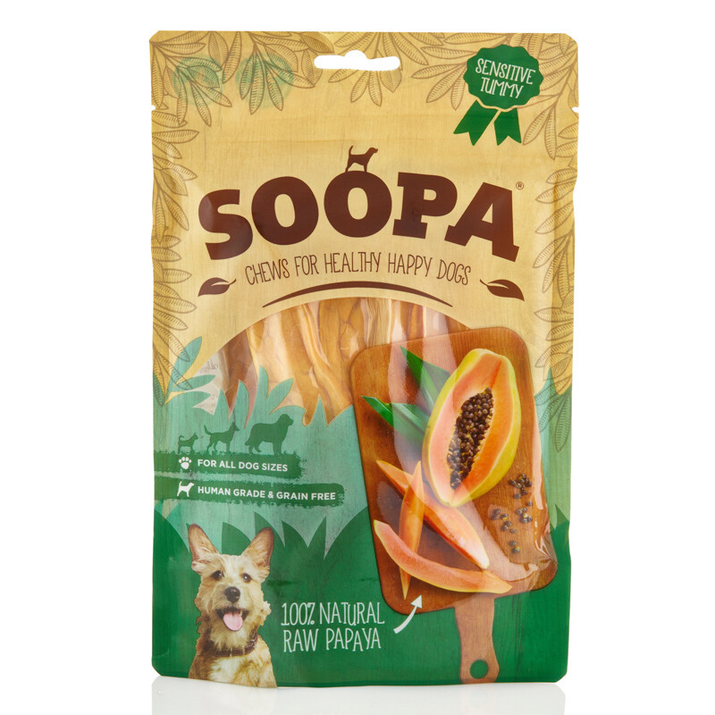 SOOPA Papaya Dog Treats 85g