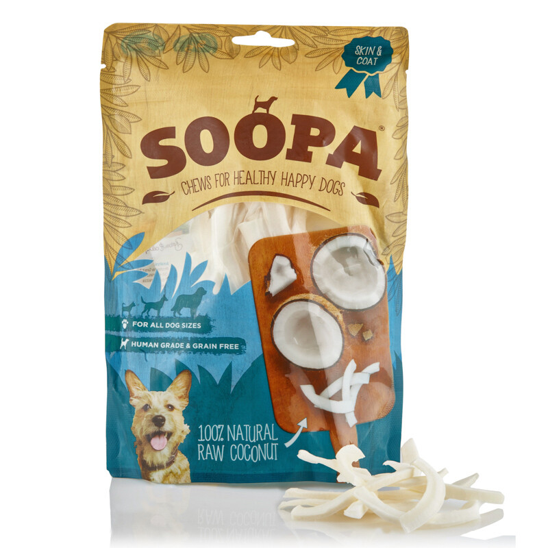SOOPA Coconut Soopa Dog Treats 100g