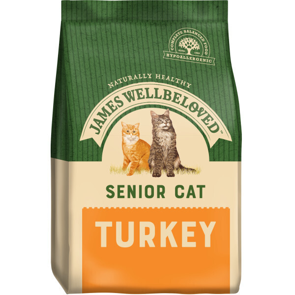 James Wellbeloved Senior Turkey 1.5kg DRY CAT FOOD