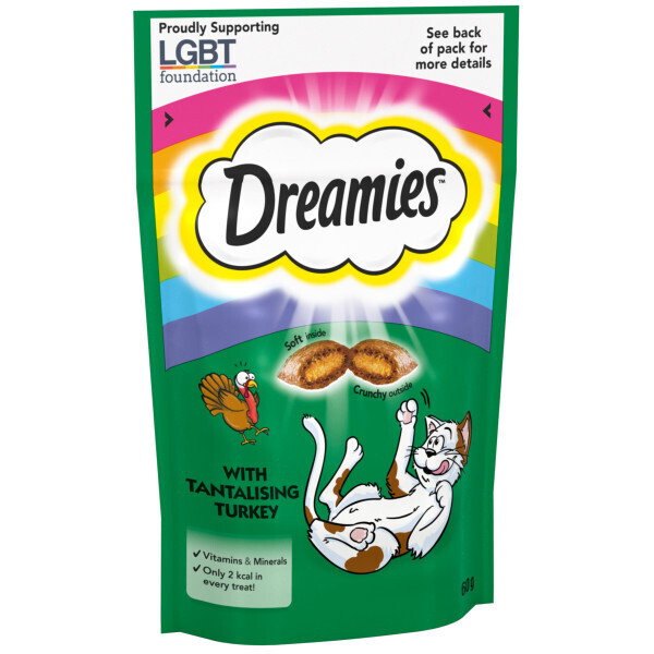 DREAMIES Cat Treats with Turkey 60g