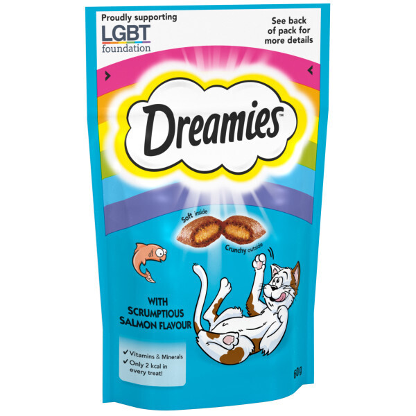 DREAMIES Cat Treats With Salmon Flavour 60g
