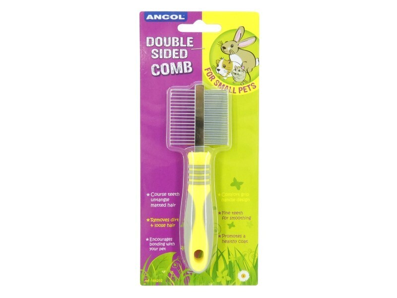 ANCOL RABBIT COMB - DOUBLE SIDED