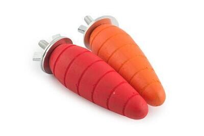 ANCOL WOODEN GNAW CARROT SMALL X2