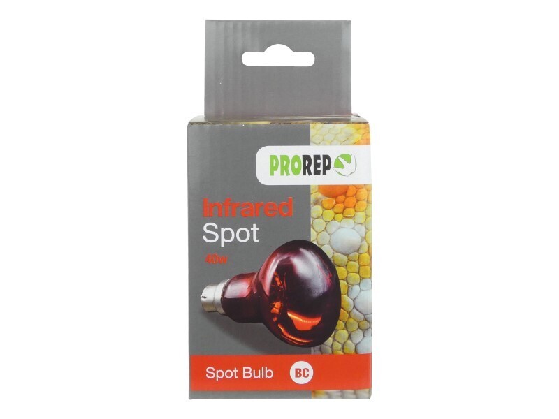 PROREP RED NIGHT SPOTLAMP 40W BC