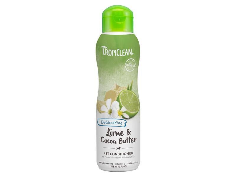 TROPICLEAN LIME &amp; COCOA BUTTER CONDITIONER 355ML