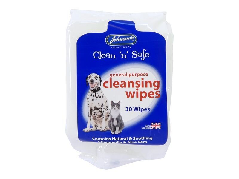JV CLEANSING WIPES DOG&amp;CAT 30 WIPES