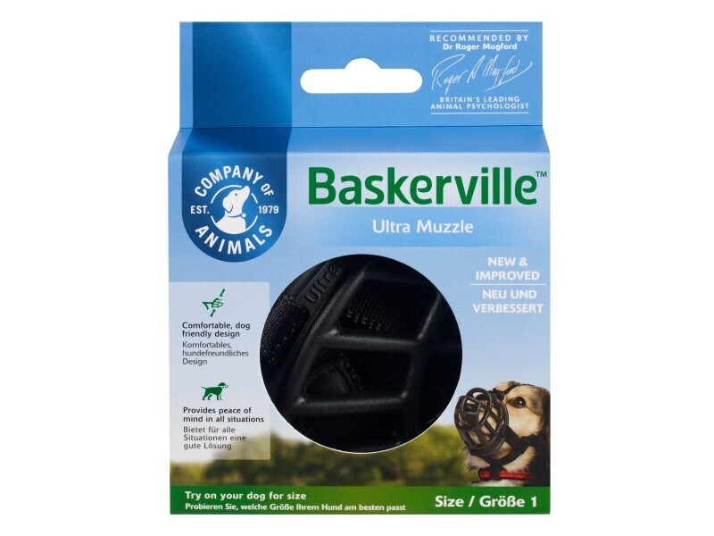 BASKERVILLE ULTRA MUZZLE ( 5 SIZES )