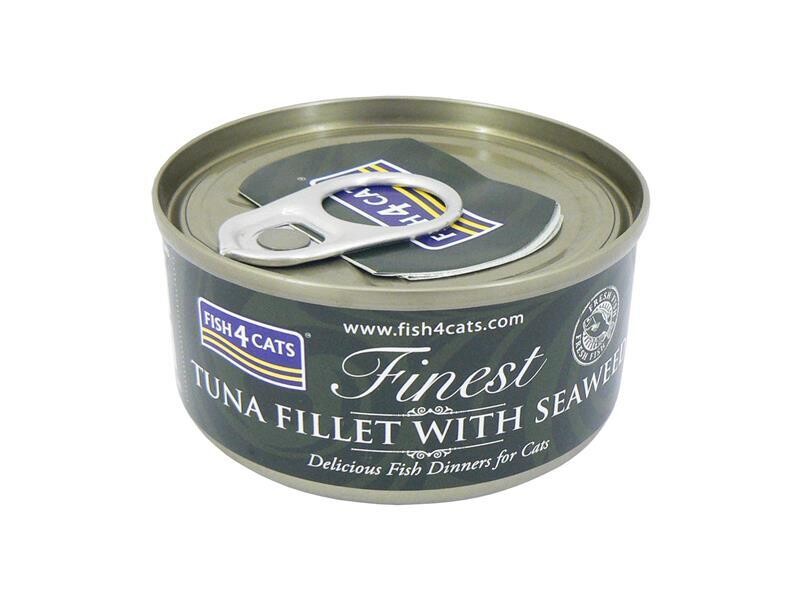 F4C TUNA &amp; SEAWEED 70G CAT FOOD TIN