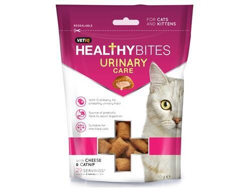M&amp;C CAT HEALTHY BITES URINARY CARE 65G