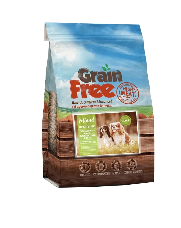 PETLAND Grain Free Adult Dog Small Breed Lamb with Sweet Potato &amp; Mint