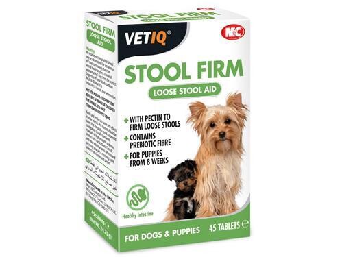 M&amp;C VETIQ STOOL FIRM 45 TABLETS