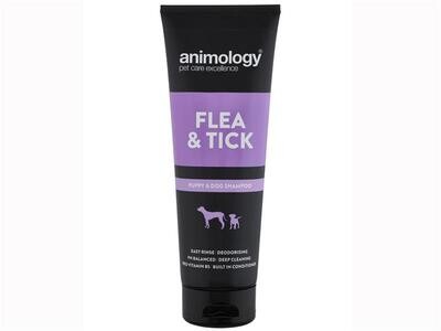 ANIMOLOGY FLEA AND TICK SHAMPOO 250ML