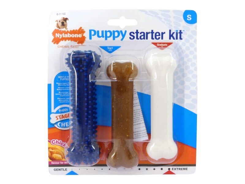 NYLABONE PUPPY STARTER KIT SMALL