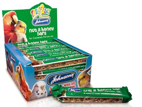 JV C`TIEL&amp; PARROT NUT&amp; HONEY BAR 24PK