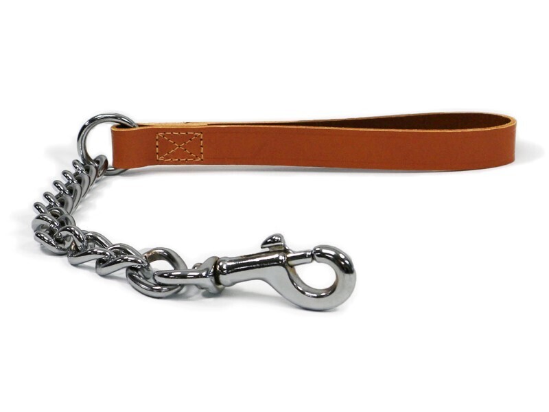 ANCOL EXTRA HEAVY CHAIN LEAD TAN 20&quot;