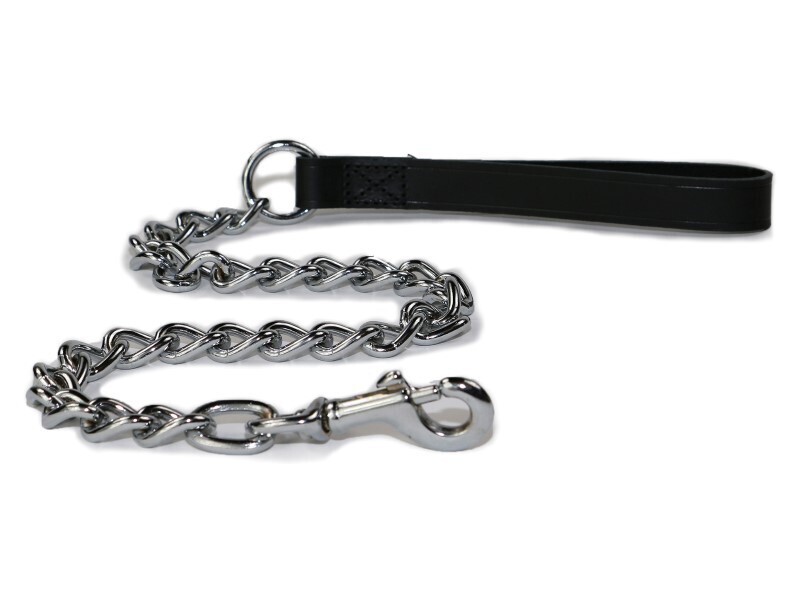 ANCOL EXTRA HEAVY CHAIN LEAD BLACK 80CM