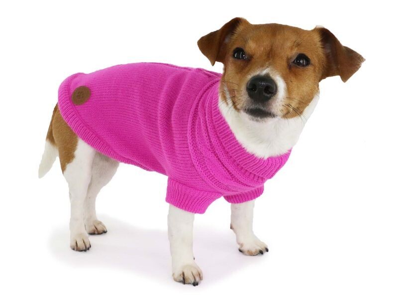 ANCOL CABLE KNIT JUMPER LARGE (4 colours)