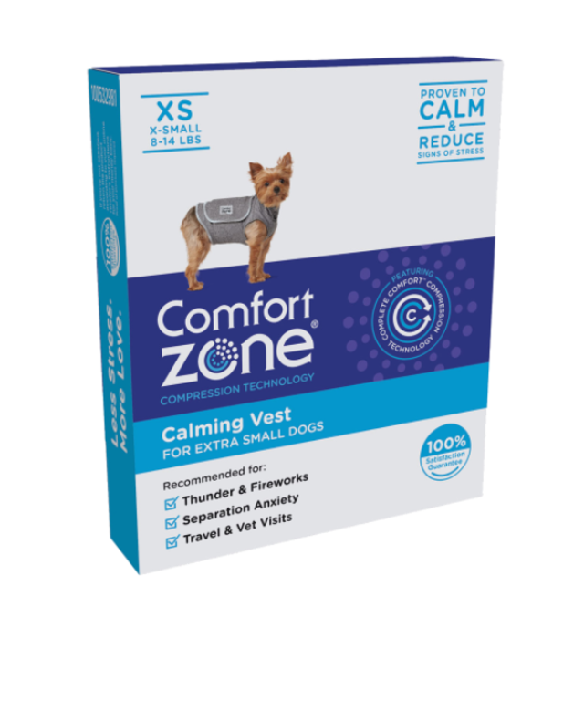 COMFORT ZONE VEST FOR DOGS XS