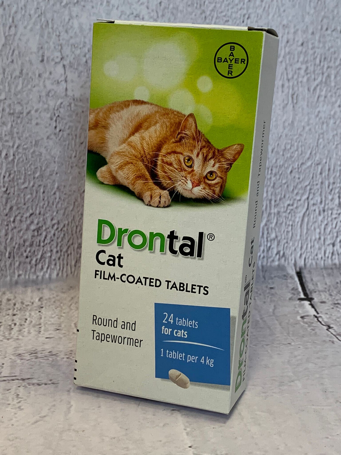 Drontal Cat Wormer Per Tablet ( 1 Tablet Per 4Kg Body Weight)