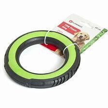 FLAMINGO FOAM RING DOG TOY