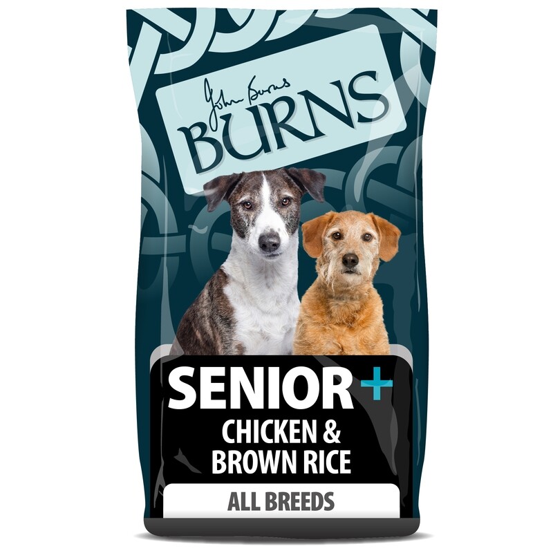 BURNS Senior+ Chicken &amp; Brown Rice