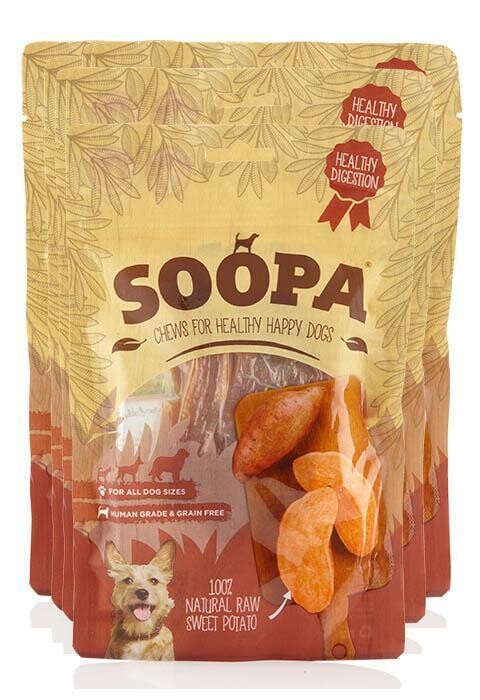 SOOPA Sweet Potato Dog Treats 85G