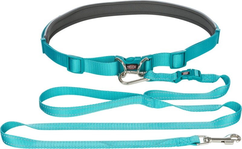 TRIXIE Waist Belt with Leash for Small and Medium-Sized Dogs