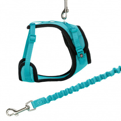 TRIXIE Mesh Y-Harness with Leash 39-60CM/10MM, 1.00M