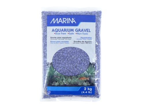 MARINA 2KG PURPLE AQUARIUM GRAVEL