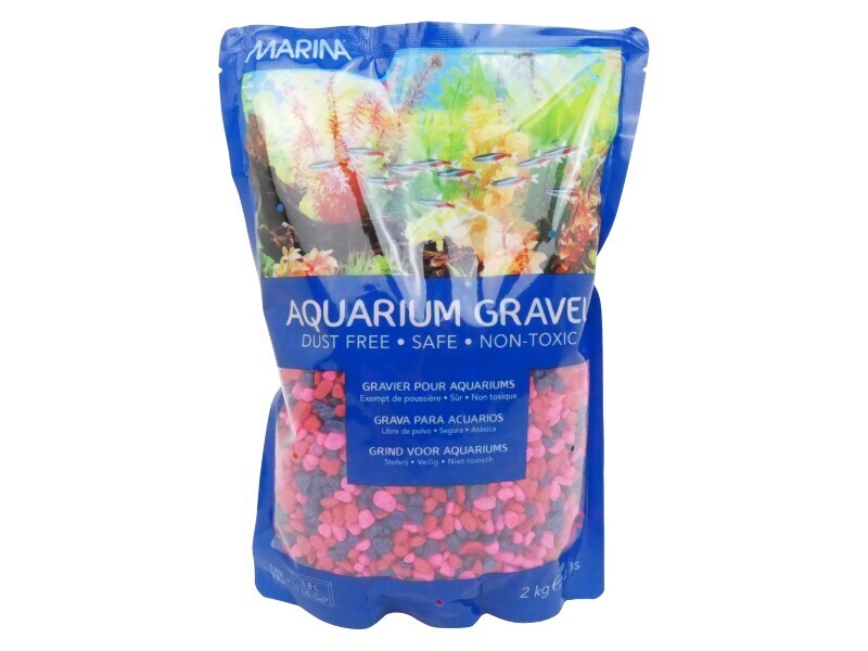 MARINA 2KG JELLYBEAN AQUARIUM GRAVEL