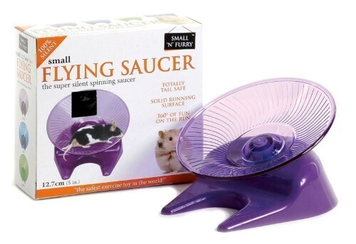 SMALL N FURRY FLYING SAUCER WHEEL 5&quot;