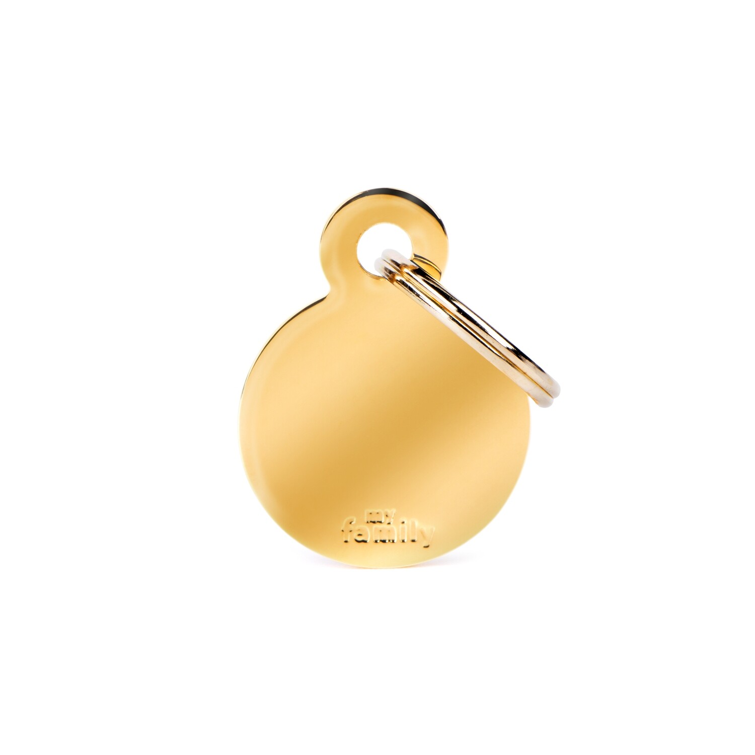 BASIC GOLDEN BRASS ( 4 LINES OF PRINT ), SIZE: MFB12 SMALL, DO YOU WANT ENGRAVING ?: YES