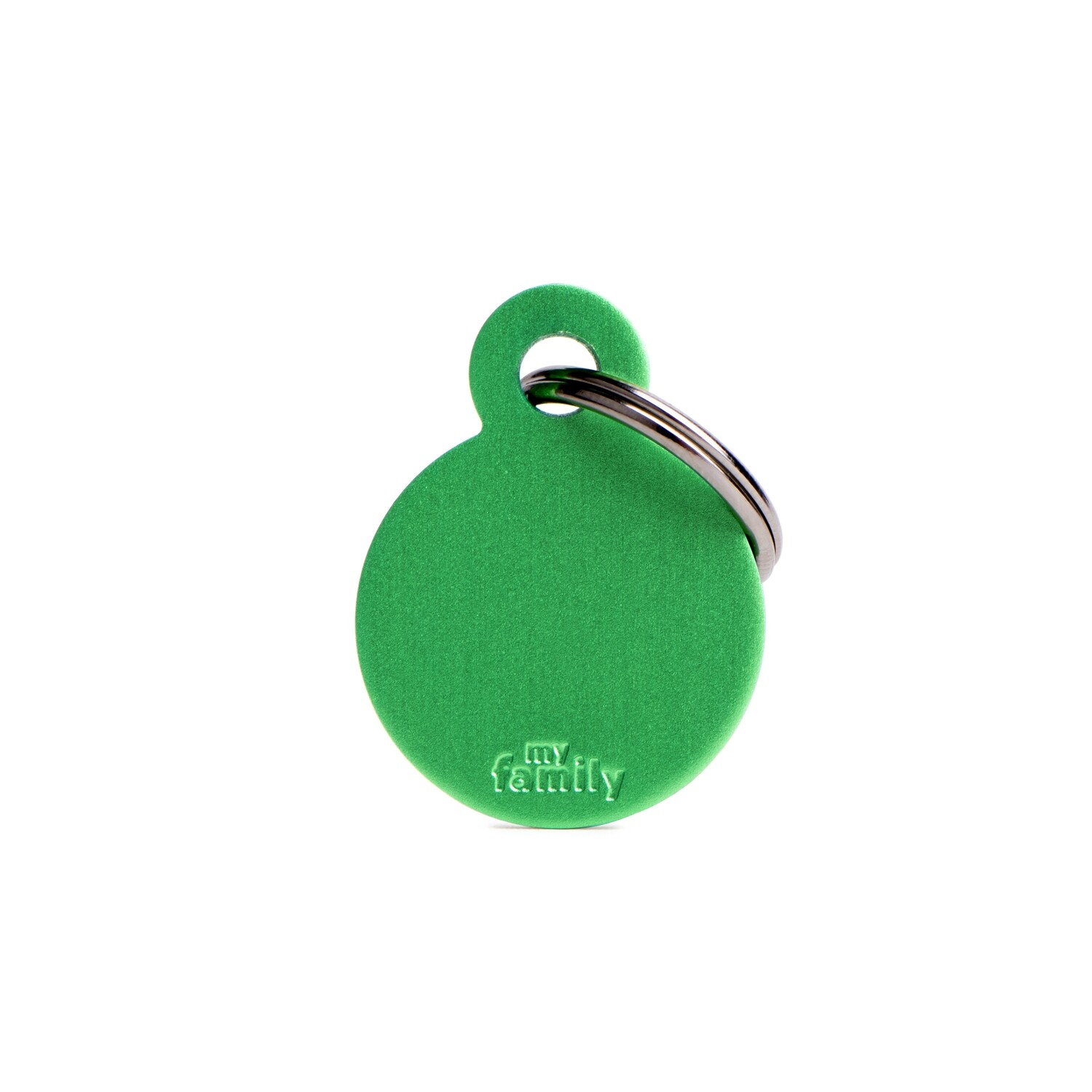 BASIC ALUMINIUM CIRCLE ( 4 LINES OF PRINT ), DO YOU NEED ENGRAVING ?: YES, SIZE: MFB39 SMALL