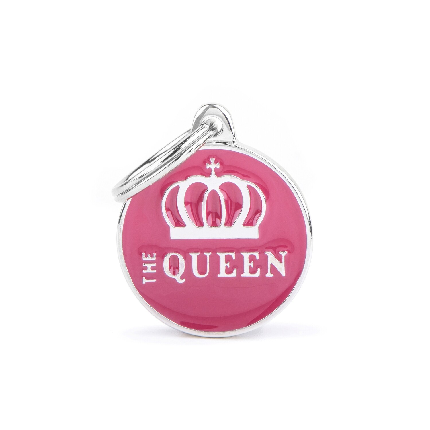 QUEEN DOG TAG ( ENGRAVING ON BACK  ONLY )