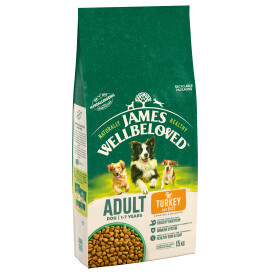 James Wellbeloved Adult Turkey &amp; Rice 15kg