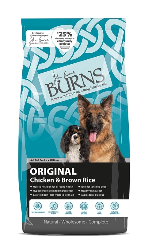 BURNS Original Chicken &amp; Brown Rice 12KG