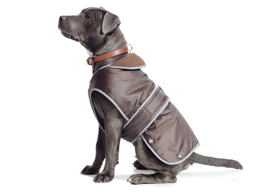 ANCOL STORMGUARD COAT CHOC ( 6 SIZES ), SIZE: SMALL