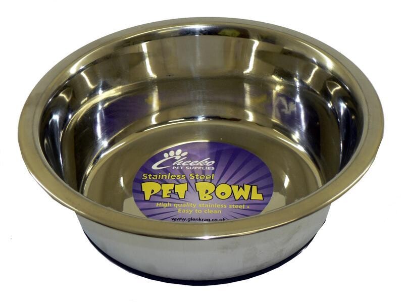 CHEEKO FUSION NON SLIP S/STEEL BOWL 1.5L 8.5&quot;