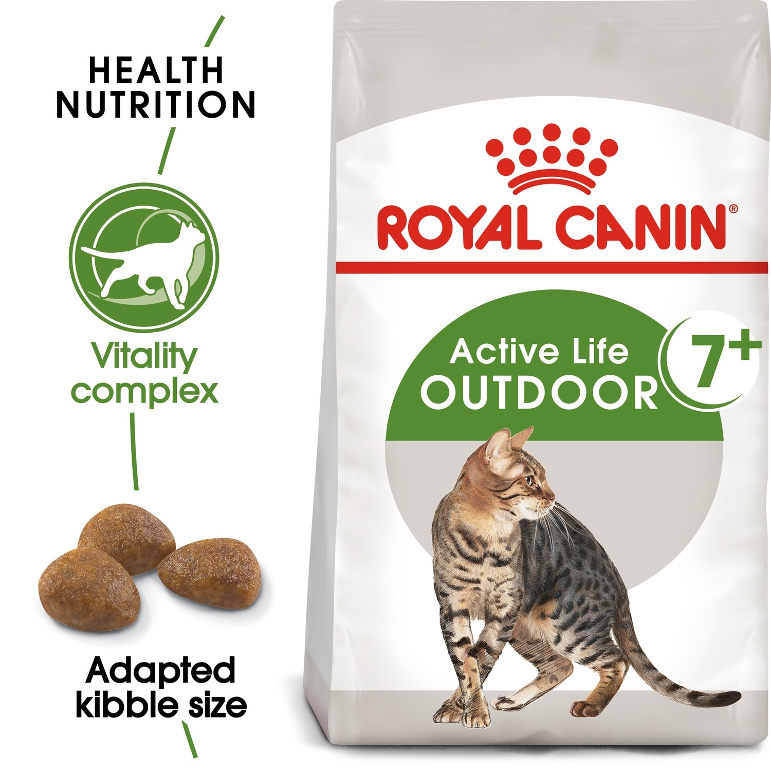 ROYAL CANIN OUTDOOR 7+ DRY CAT FOOD 2KG