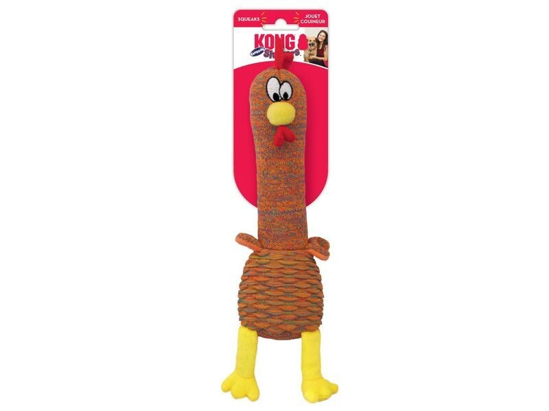 KONG SHAKES CUCKOOS ASSTD DOG TOY MED