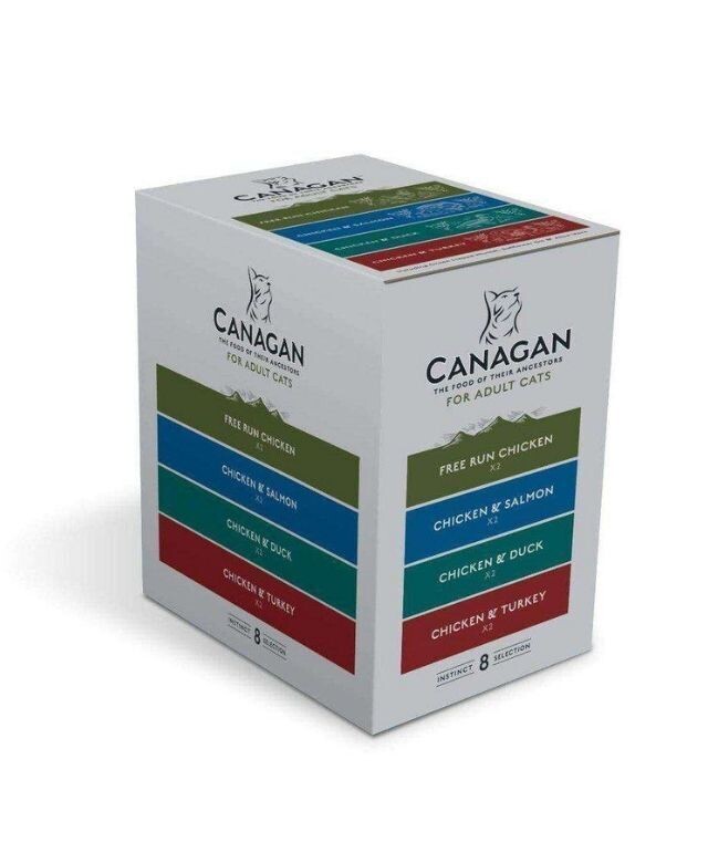 CANAGAN CAT MULTIPACK POUCHES