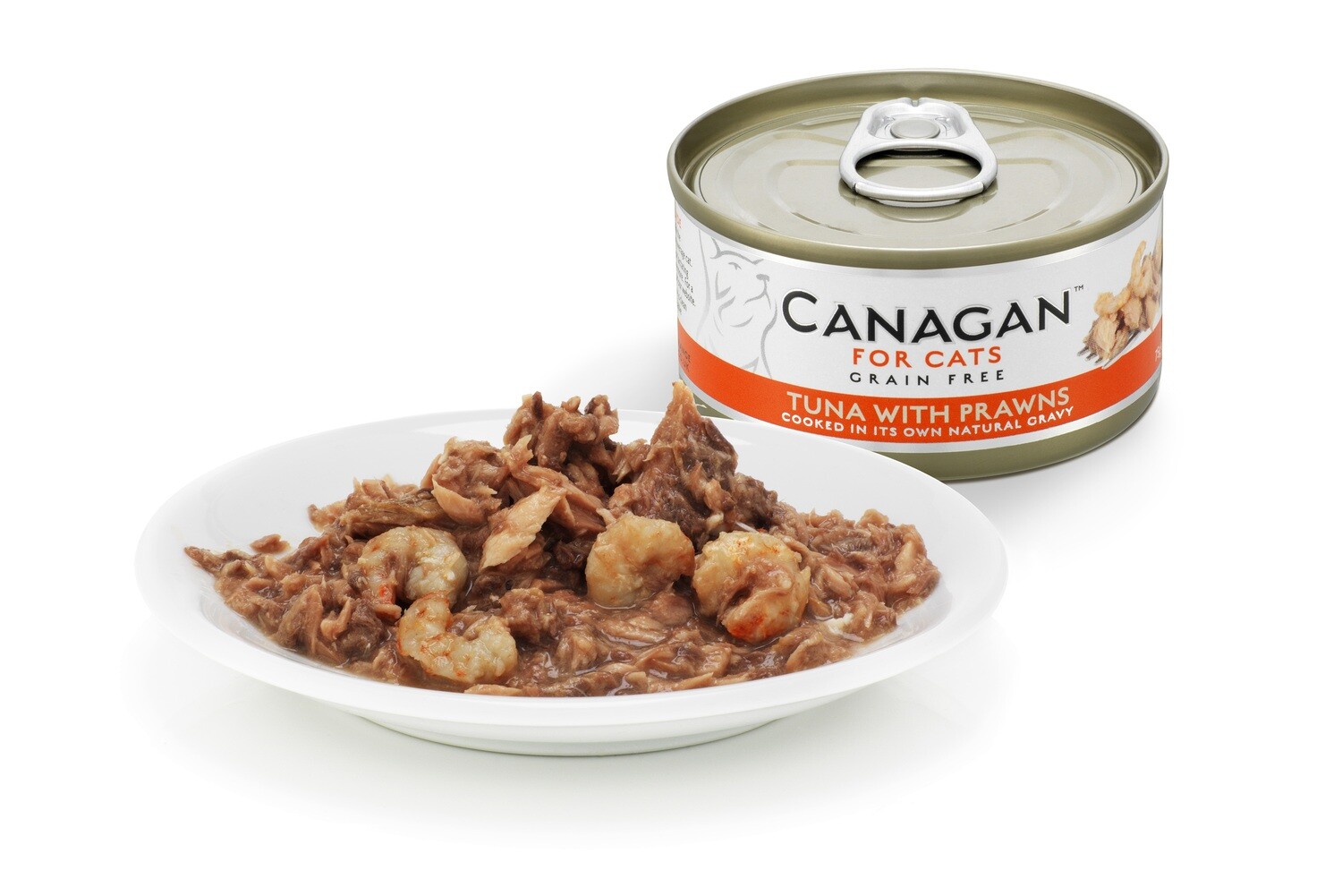 CANAGAN TUNA WITH PRAWN WET CAT FOOD